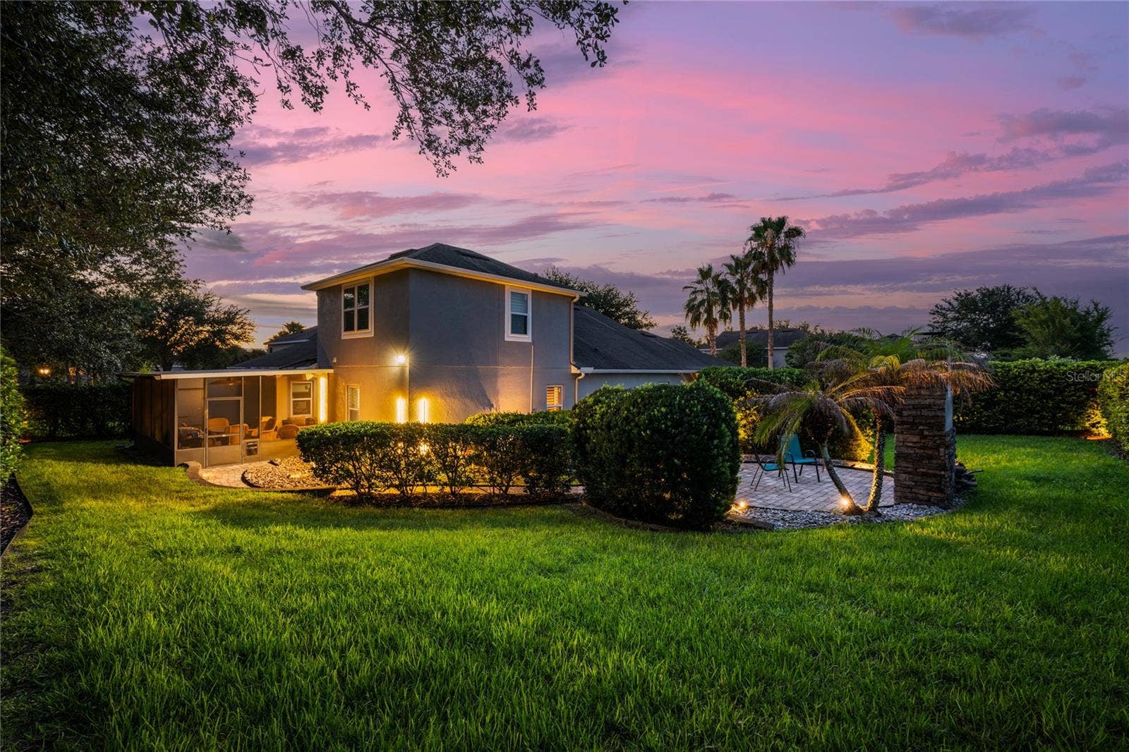 15604 GRANLUND STREET, Winter Garden, FL 34787 Professional landscape lighting!