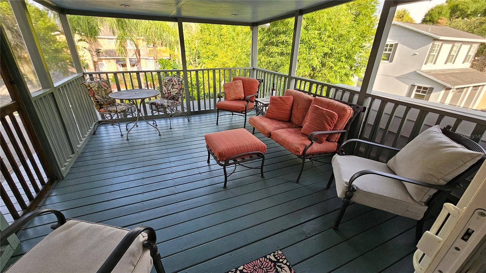 821 N EOLA DRIVE, Orlando, FL 32803 Screened Balcony off Bedroom 2 - Second Floor