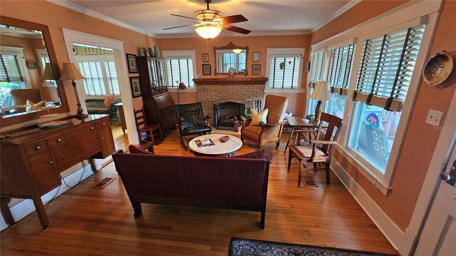 821 N EOLA DRIVE, Orlando, FL 32803 Living Room from Dining Room view