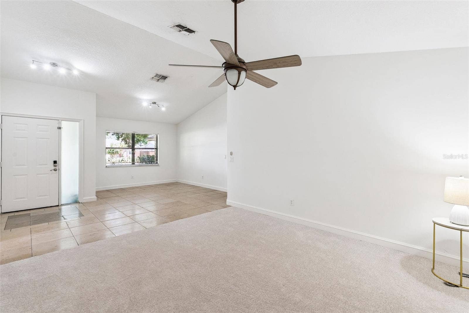 9433 PALM TREE DRIVE, Windermere, FL 34786 Living Room toward Dining Room