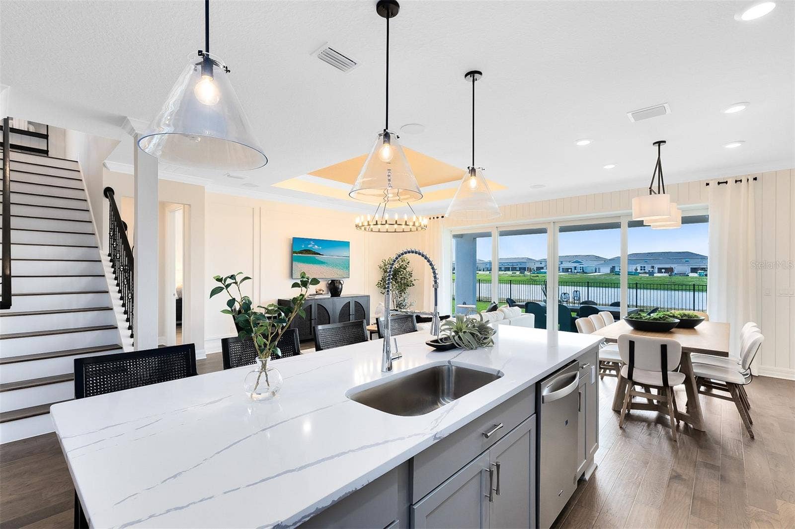 Model Home Design Only. Pictures and furnishings are for illustrative purposes only. Elevations, colors and options may vary. Furniture is for model home staging only.?