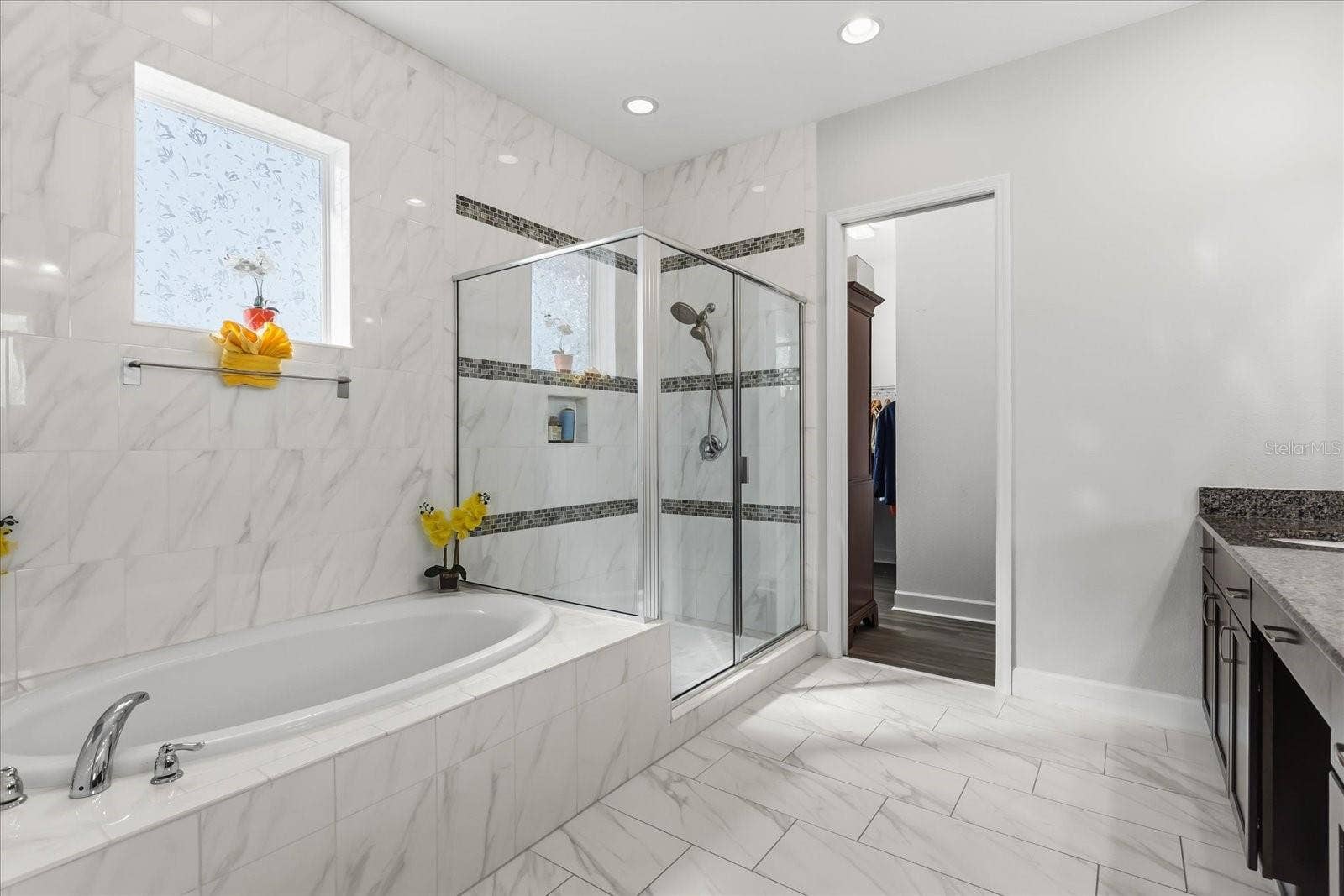 Primary Bath and Closet