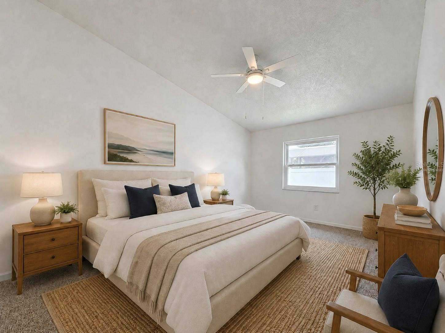 8654 ALEGRE CIRCLE, Orlando, FL 32836 Virtually Staged Primary Bedroom with en Suite