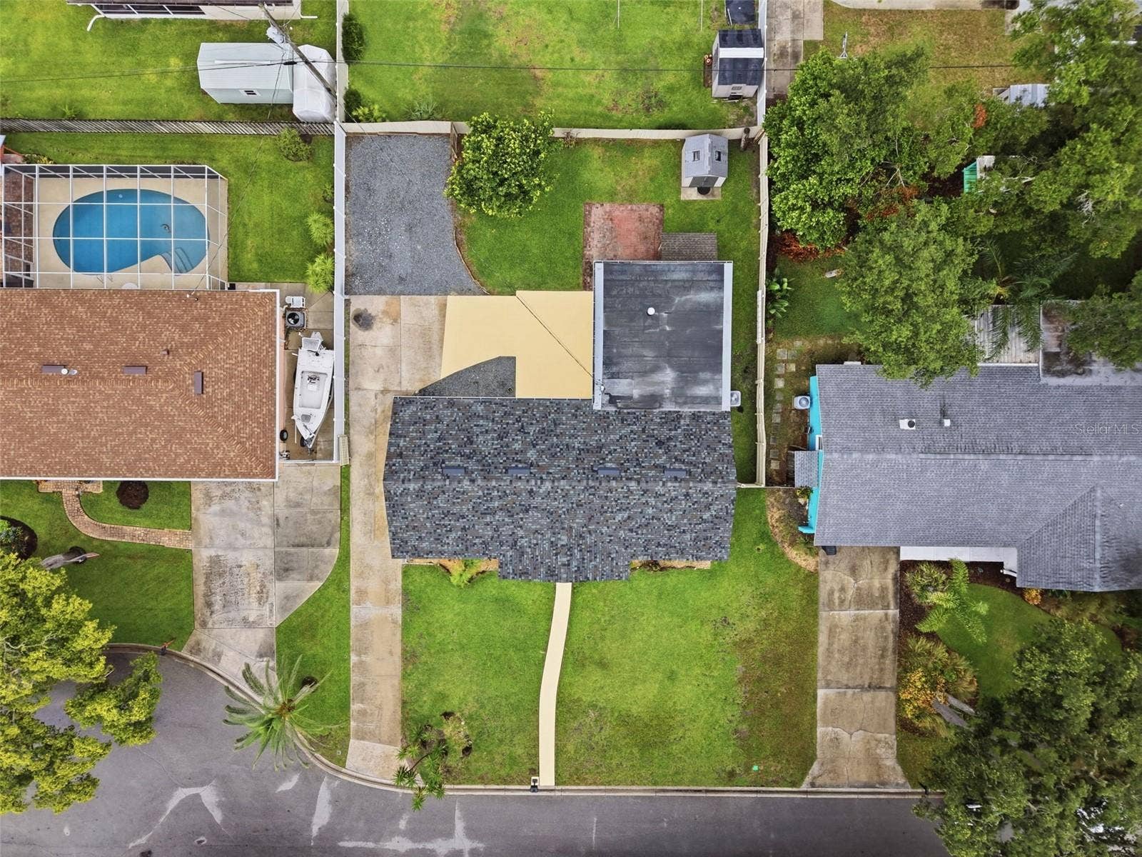 59 CRESTWOOD CIRCLE, Ormond Beach, FL 32174 Enjoy a fully fenced backyard with plenty of room for entertaining, pets, or future outdoor additions.