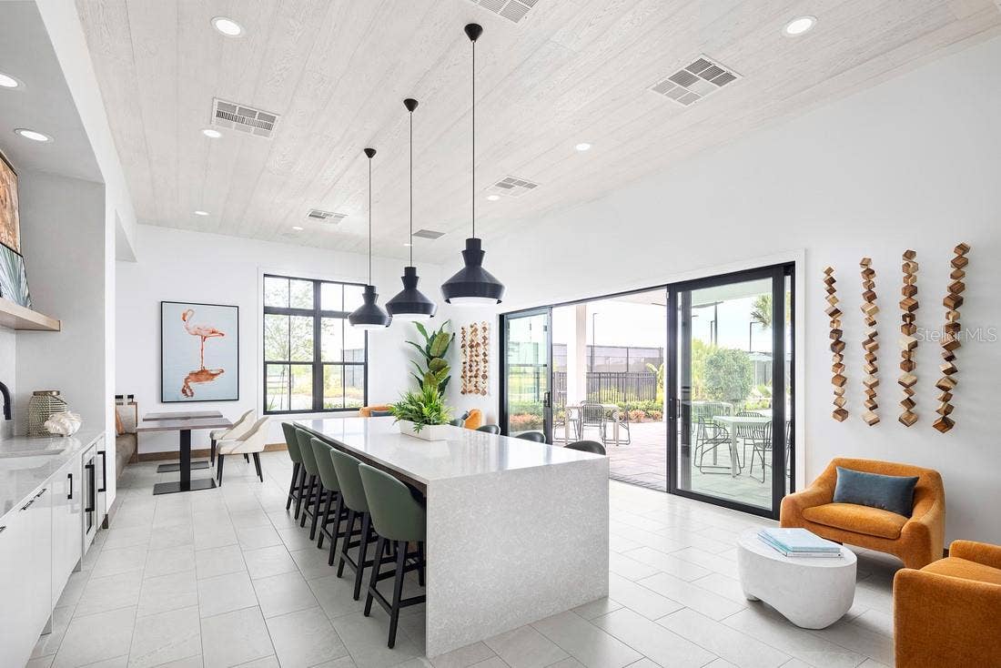 1888 CROWNCREST DRIVE, Apopka, FL 32703 Clubhouse dining room