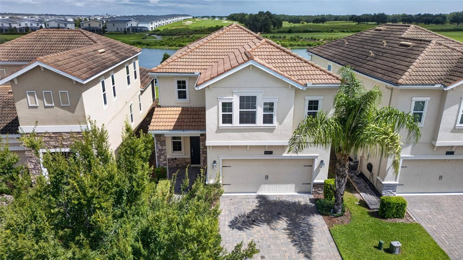 8813 BETH PAGE LANE, Davenport, FL 33896 Fully fenced lot, no rear neighbors with golf course views.