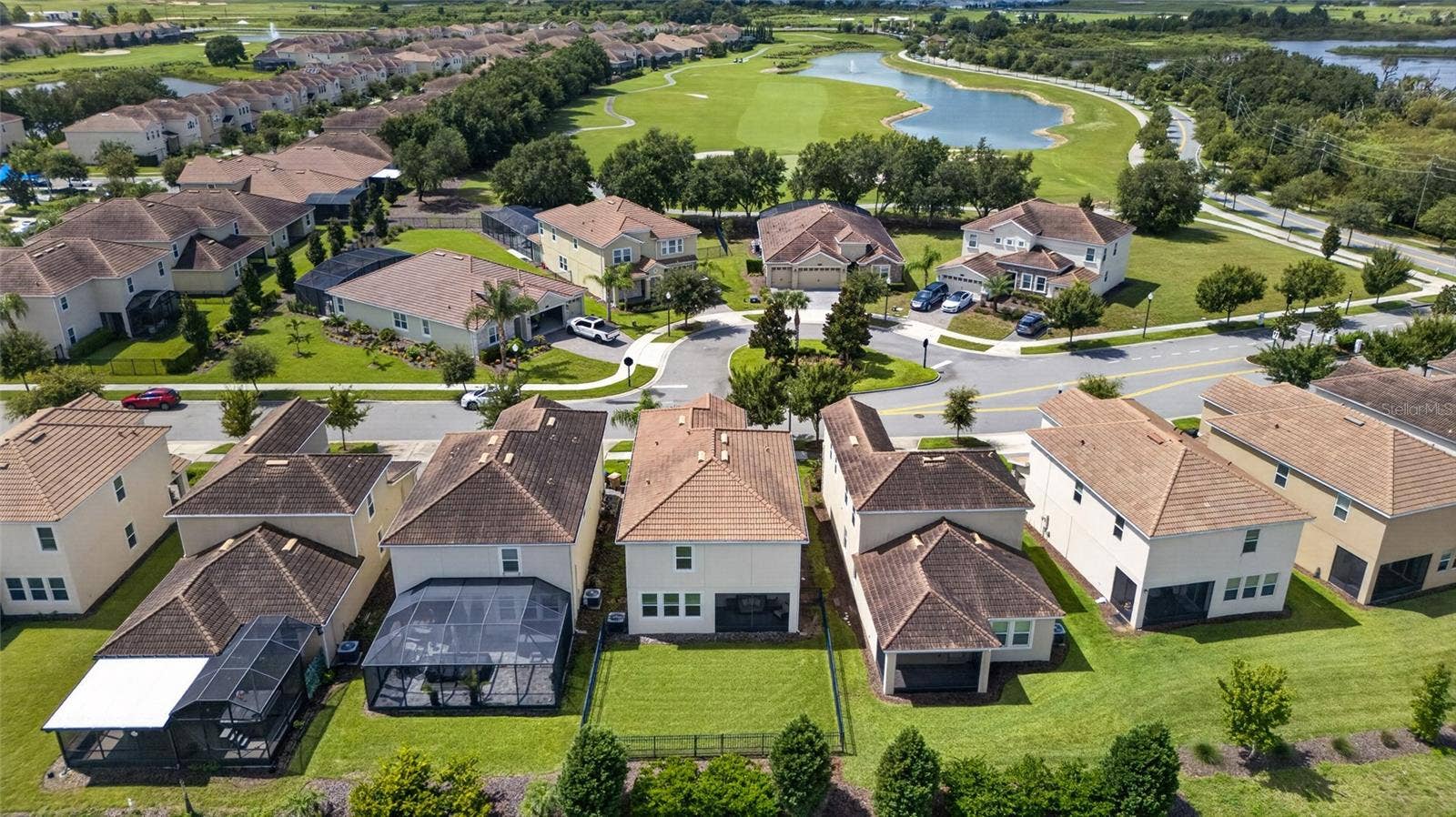 8813 BETH PAGE LANE, Davenport, FL 33896 Fully fenced lot, no rear neighbors with golf course views.