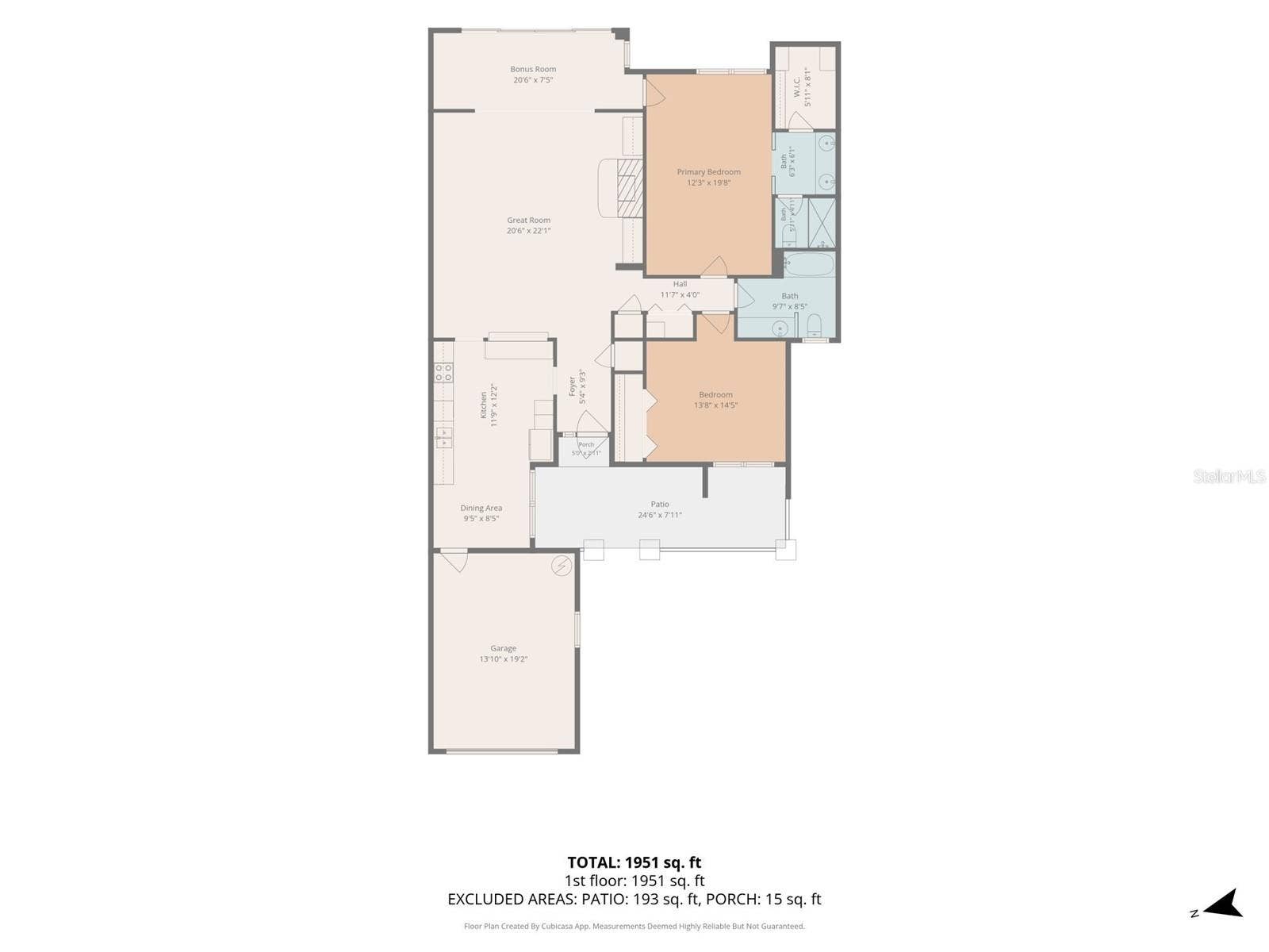 179 GOLF CLUB DRIVE, Longwood, FL 32779 Floor Plan With Dimensions