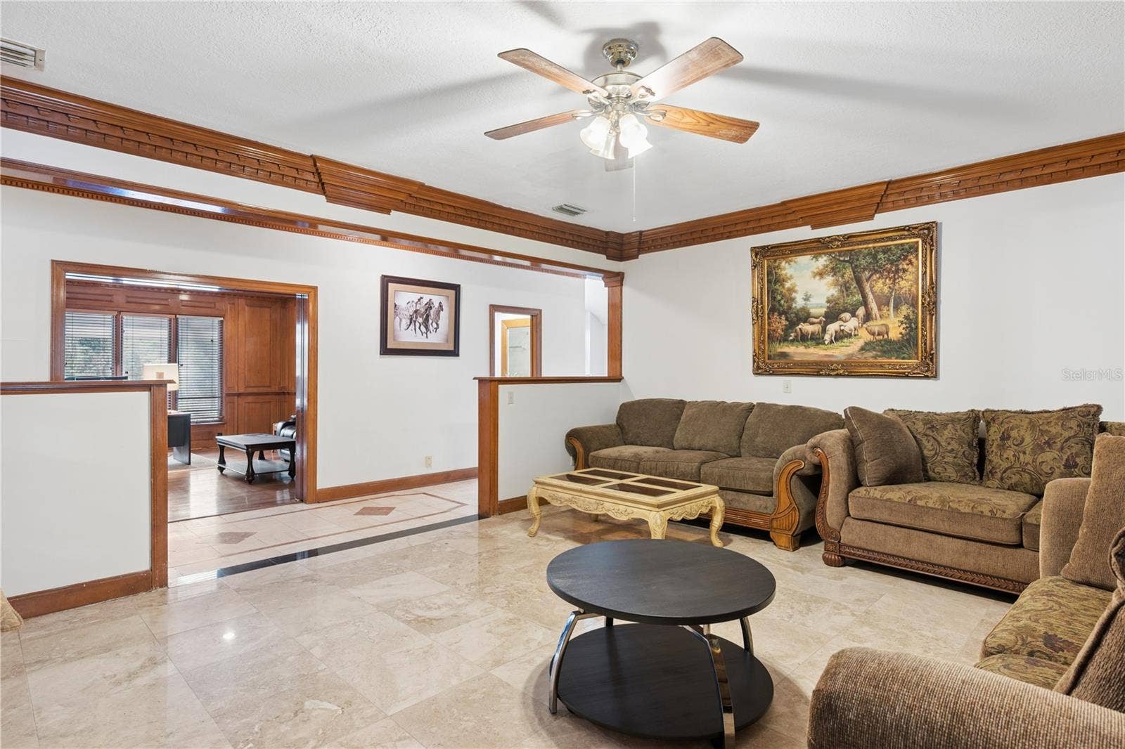 1041 SWEETWATER CLUB BOULEVARD, Longwood, FL 32779 Family Room Across from Office
