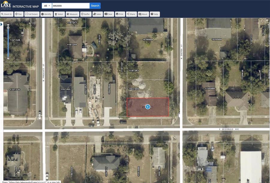 Property photo for 210 N EXETER STREET, Eustis, FL