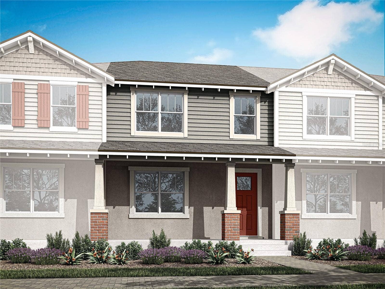 184 RAINWOOD STREET, Groveland, FL 34736 Rainwood - Aurora Floorplan - Craftsman Elevation - Architect's Rendering
