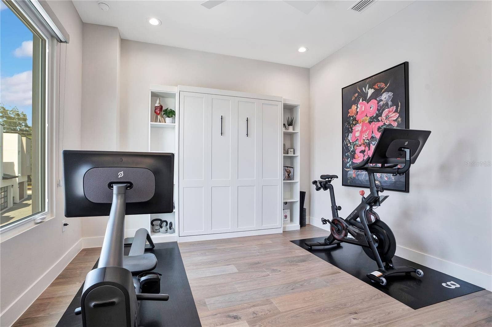 1927 S LAKEMONT AVENUE, Winter Park, FL 32792 Exercise room/guest room with Murphy bed