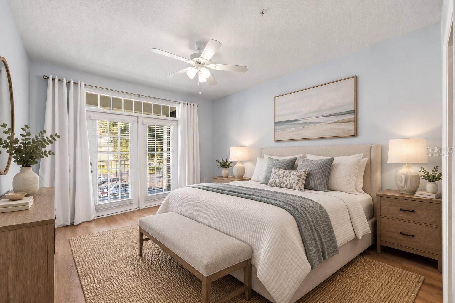 239 LONGVIEW AVENUE, #207, Celebration, FL 34747 Primary Bedroom Virtually Staged