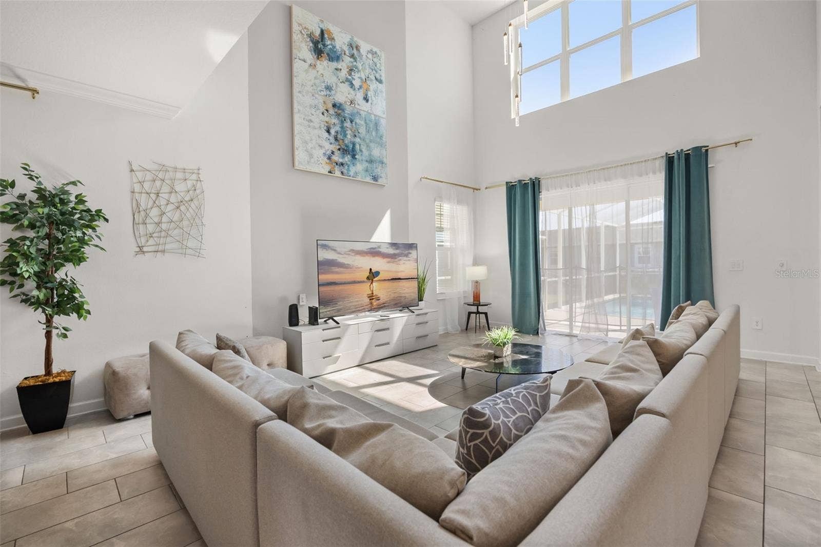 9159 SOMMERSET HILLS DRIVE, Davenport, FL 33896 Living Room