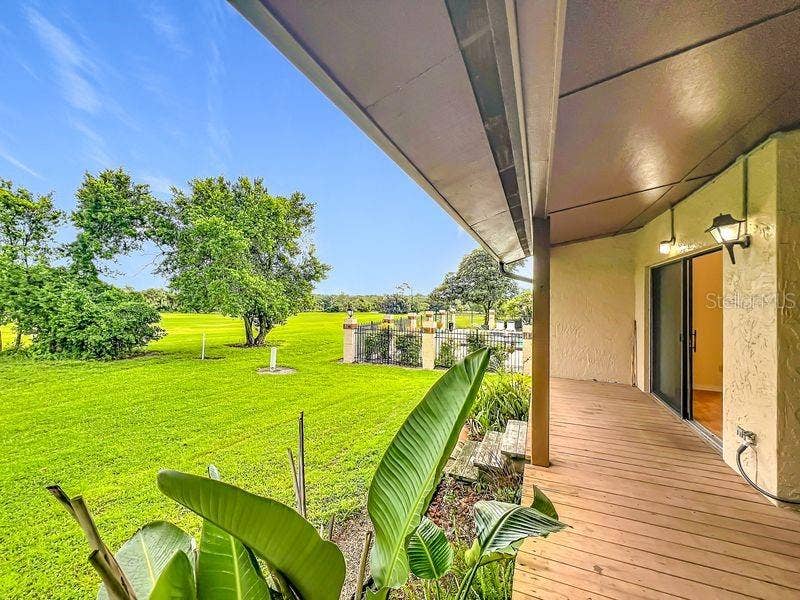 340 GOLFSIDE COVE, #340, Longwood, FL 32779 Looking Right from Primary Bdrm. Slider