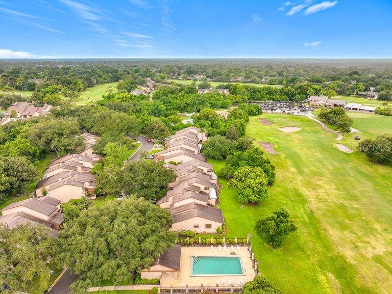 340 GOLFSIDE COVE, #340, Longwood, FL 32779 Wekiva Golf Course Fairway 9 Looking West