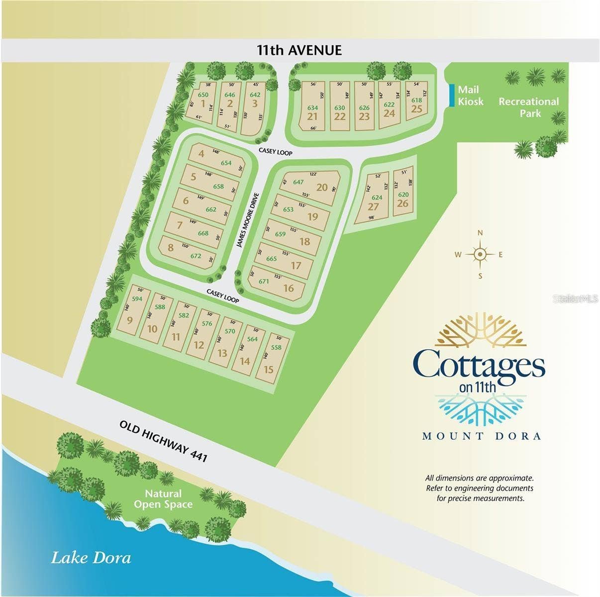 650 W 11TH AVENUE, Mount Dora, FL 32757 650 W 11TH AVENUE, Mount Dora, FL 32757