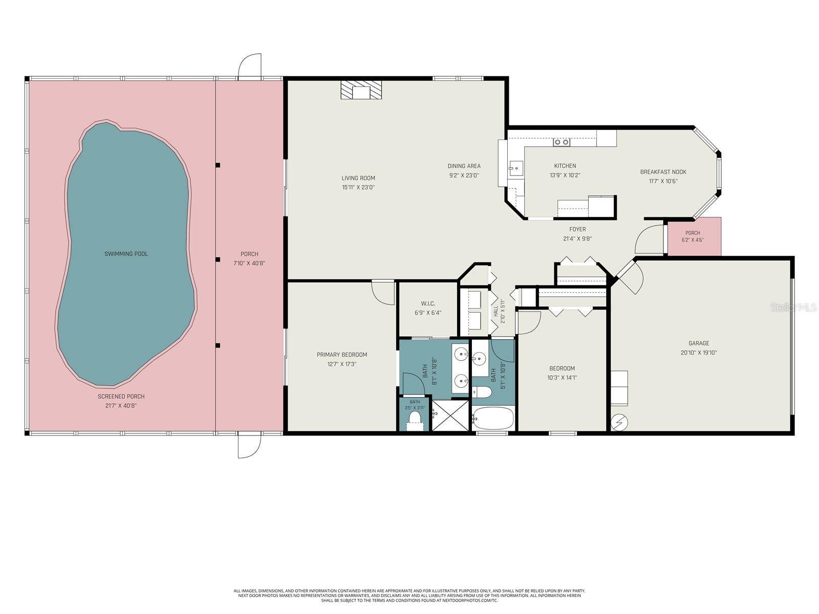 2013 BEAVER CREEK DRIVE, Port Orange, FL 32128 Floor Plan