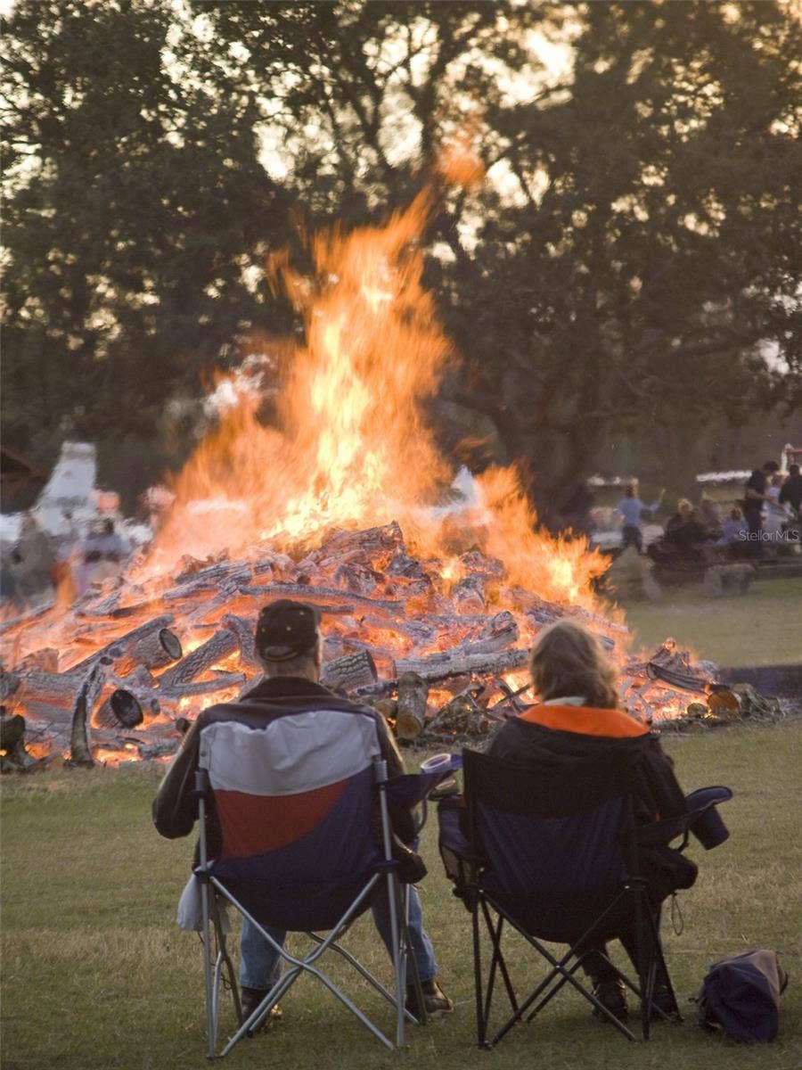 2013 BEAVER CREEK DRIVE, Port Orange, FL 32128 Bonfire at Spruce Creek Fly-In is a big event where all the residences come, bring food to share and enjoy some spirits.