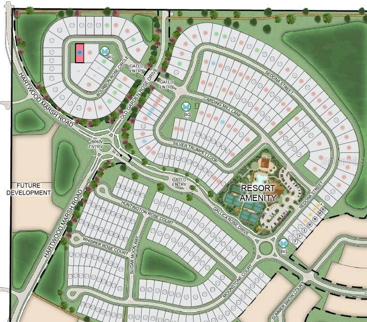 11341 BOURBON ROSE CIRCLE, Winter Garden, FL 34787 11341 Bourbon Rose Circle Site Map
