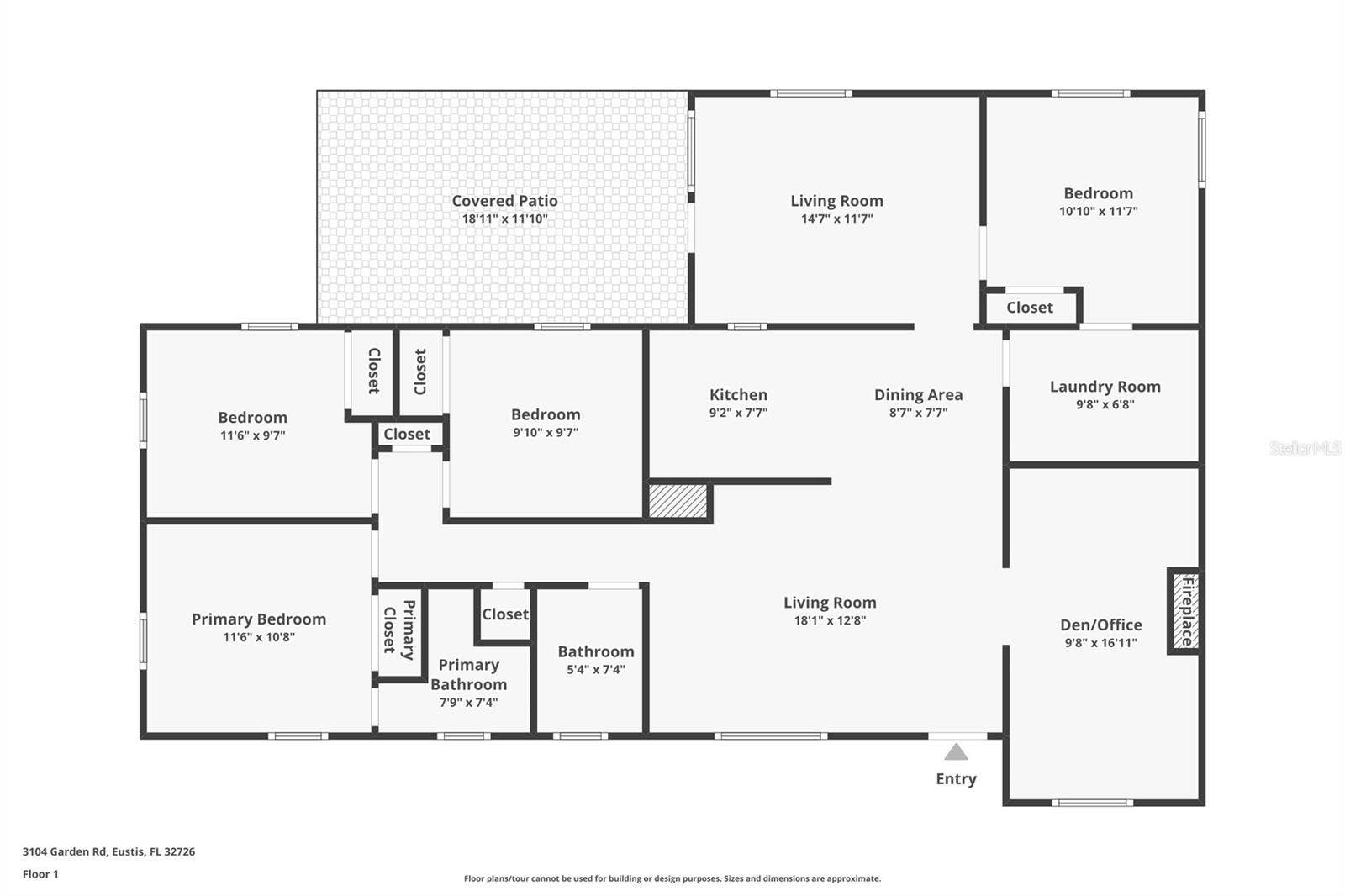 3104 GARDEN ROAD, Eustis, FL 32726