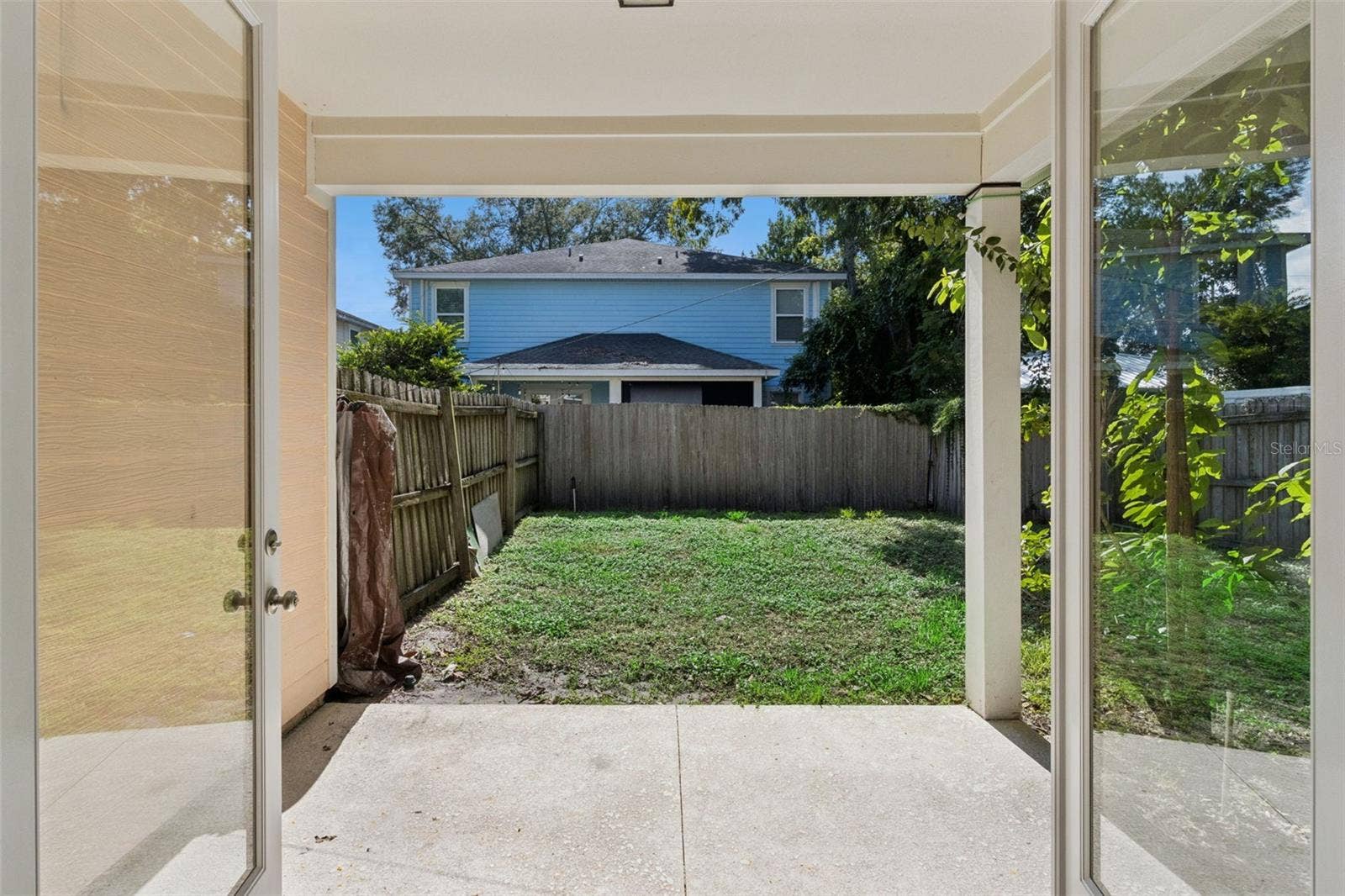 2544 MAYER STREET, Orlando, FL 32806 2544 backyard
