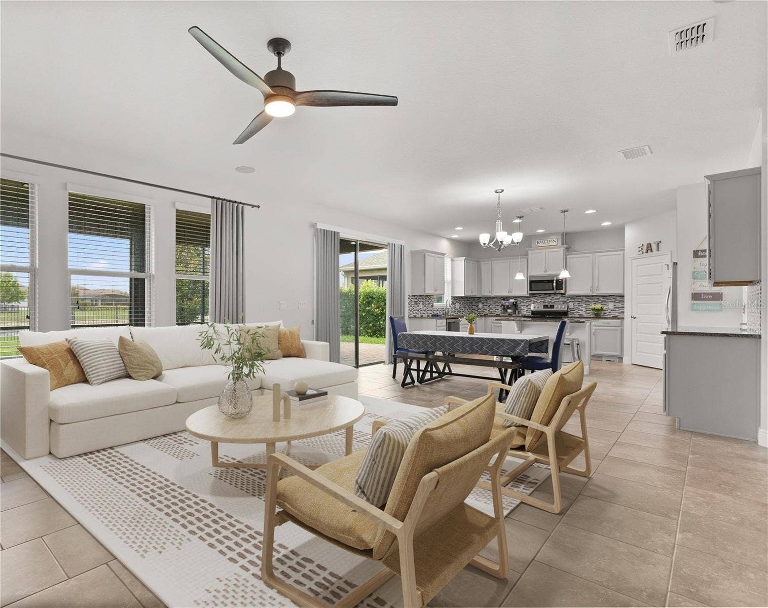 16124 AZURE KEY STREET, Winter Garden, FL 34787 Downstairs Living Room (staged)