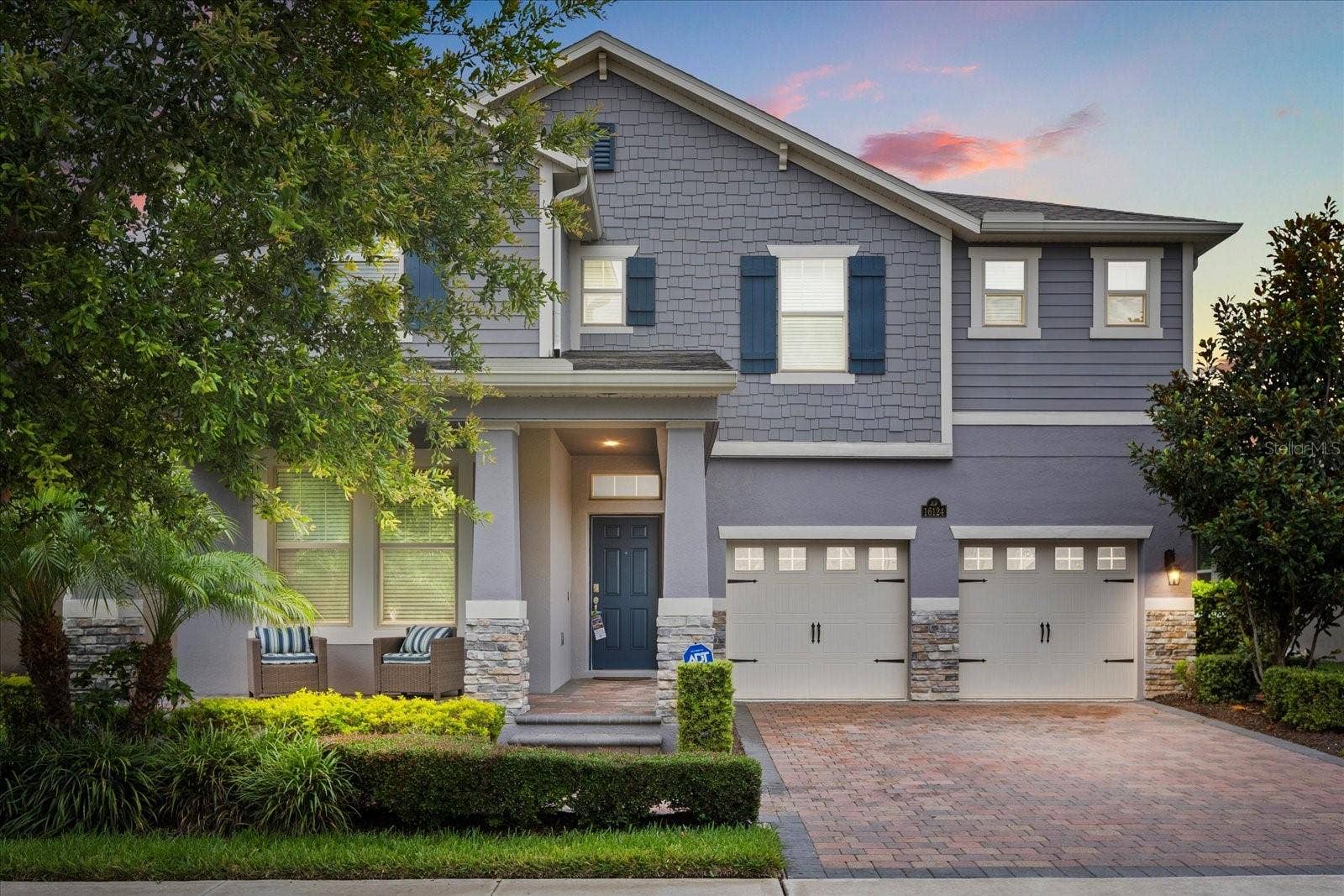 16124 AZURE KEY STREET, Winter Garden, FL 34787 Front of home