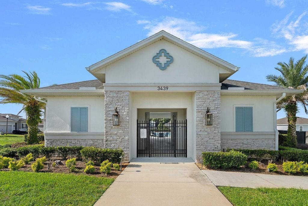 Entrance to the pool area