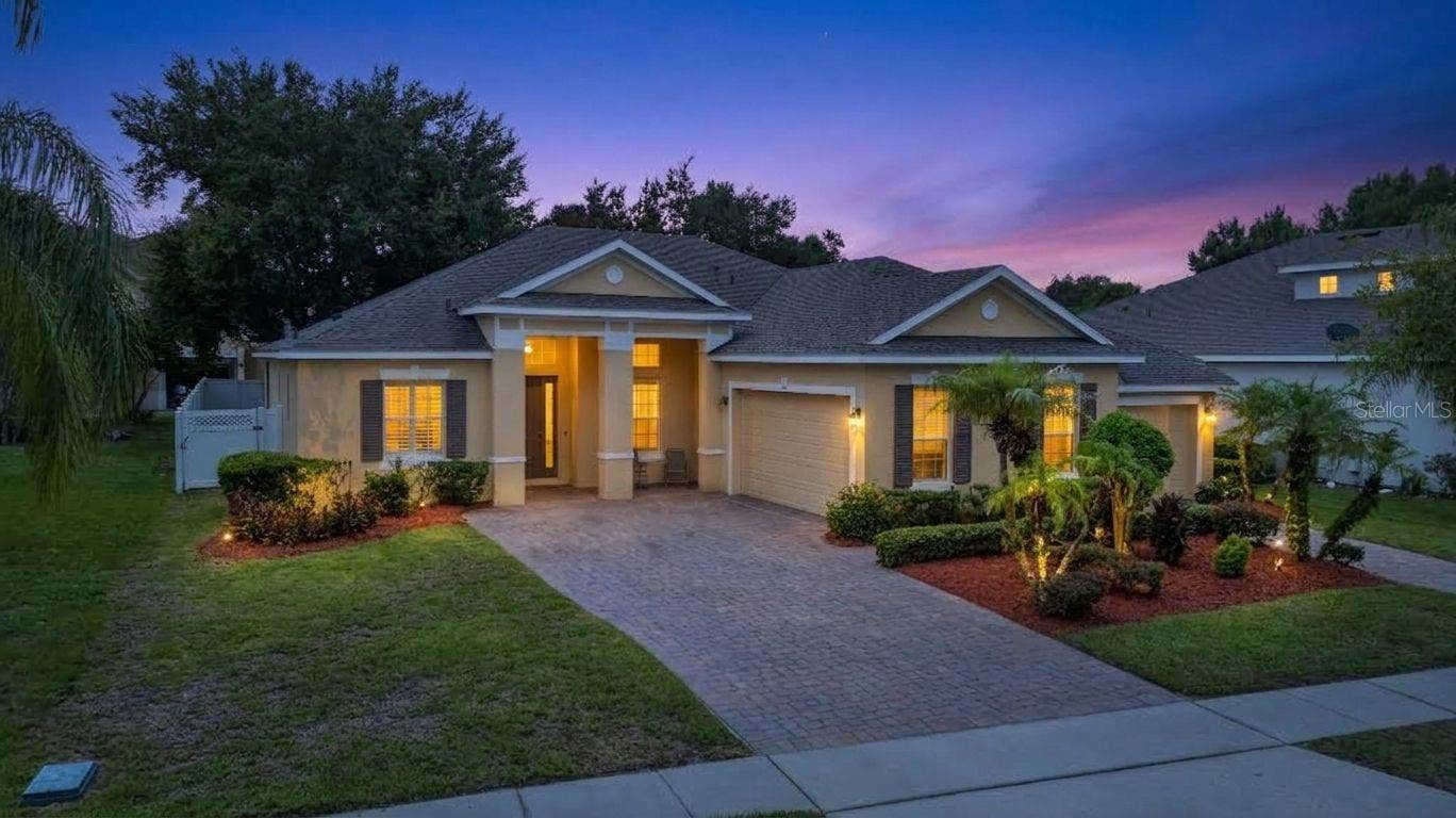 2623 PALASTRO WAY, Ocoee, FL 34761 Twilight Front Exterior