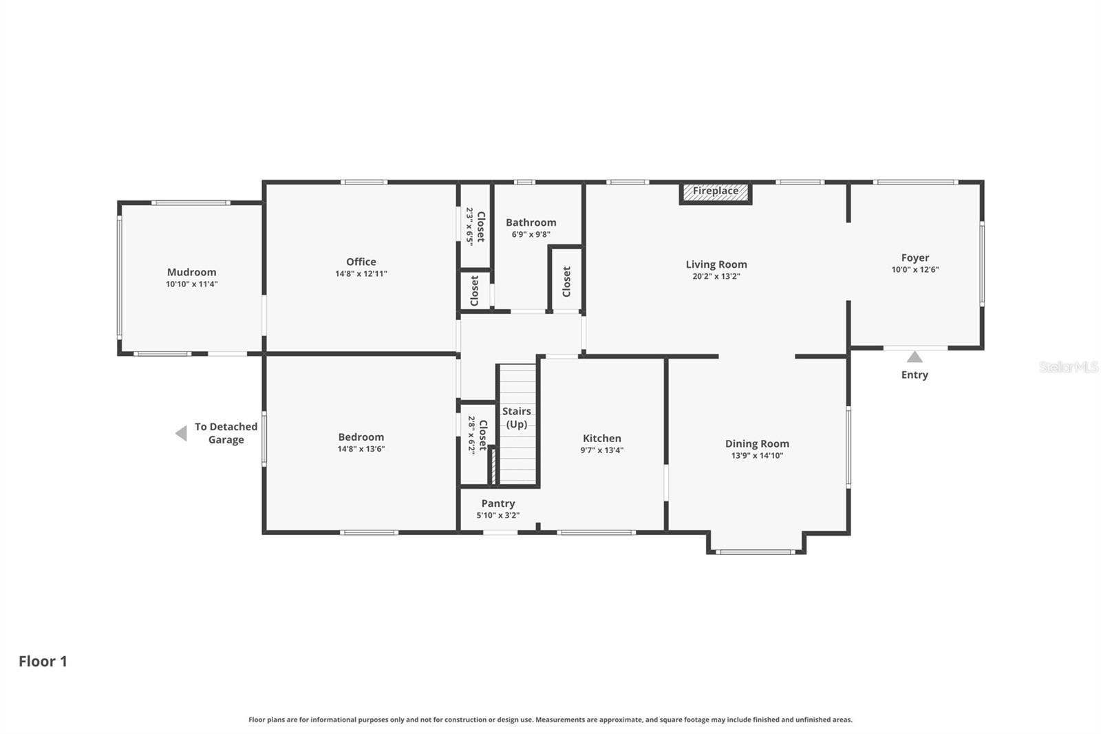 1216 GOLDEN LANE, Orlando, FL 32804 First floor