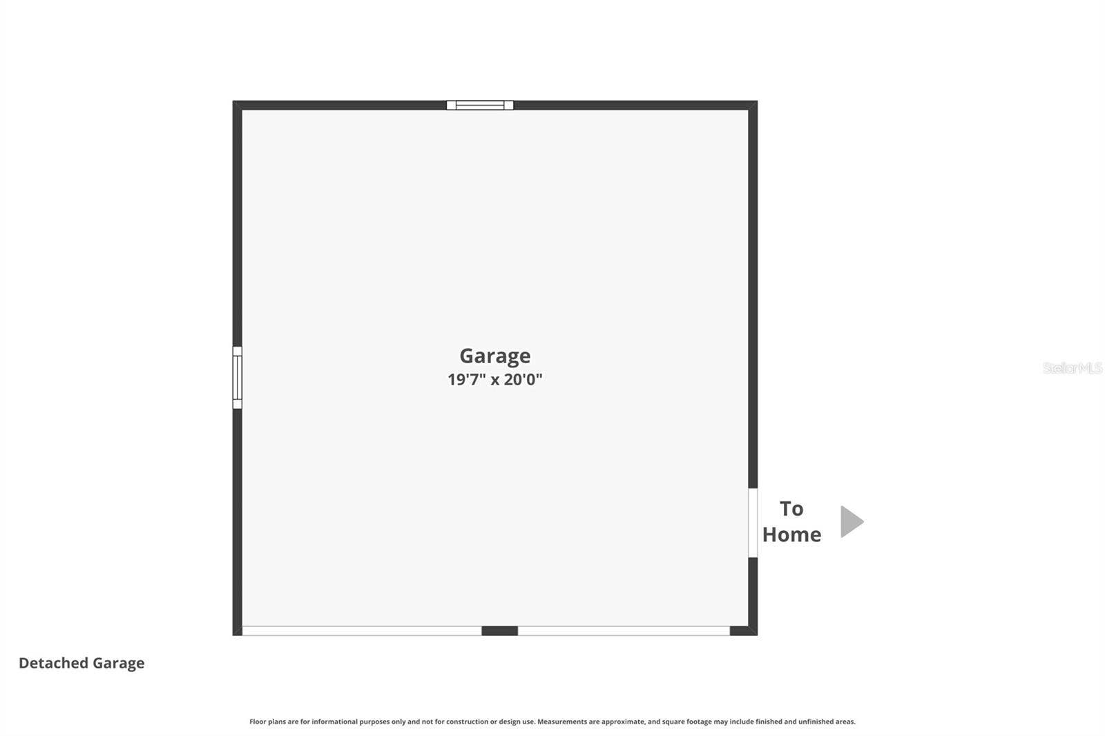1216 GOLDEN LANE, Orlando, FL 32804 Detached garage