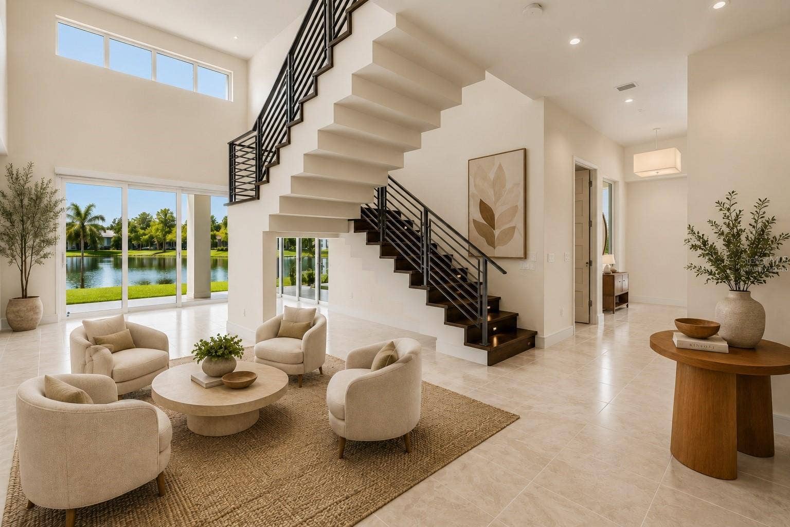 9352 BORDET COURT, Orlando, FL 32827 Virtually Staged - foyer