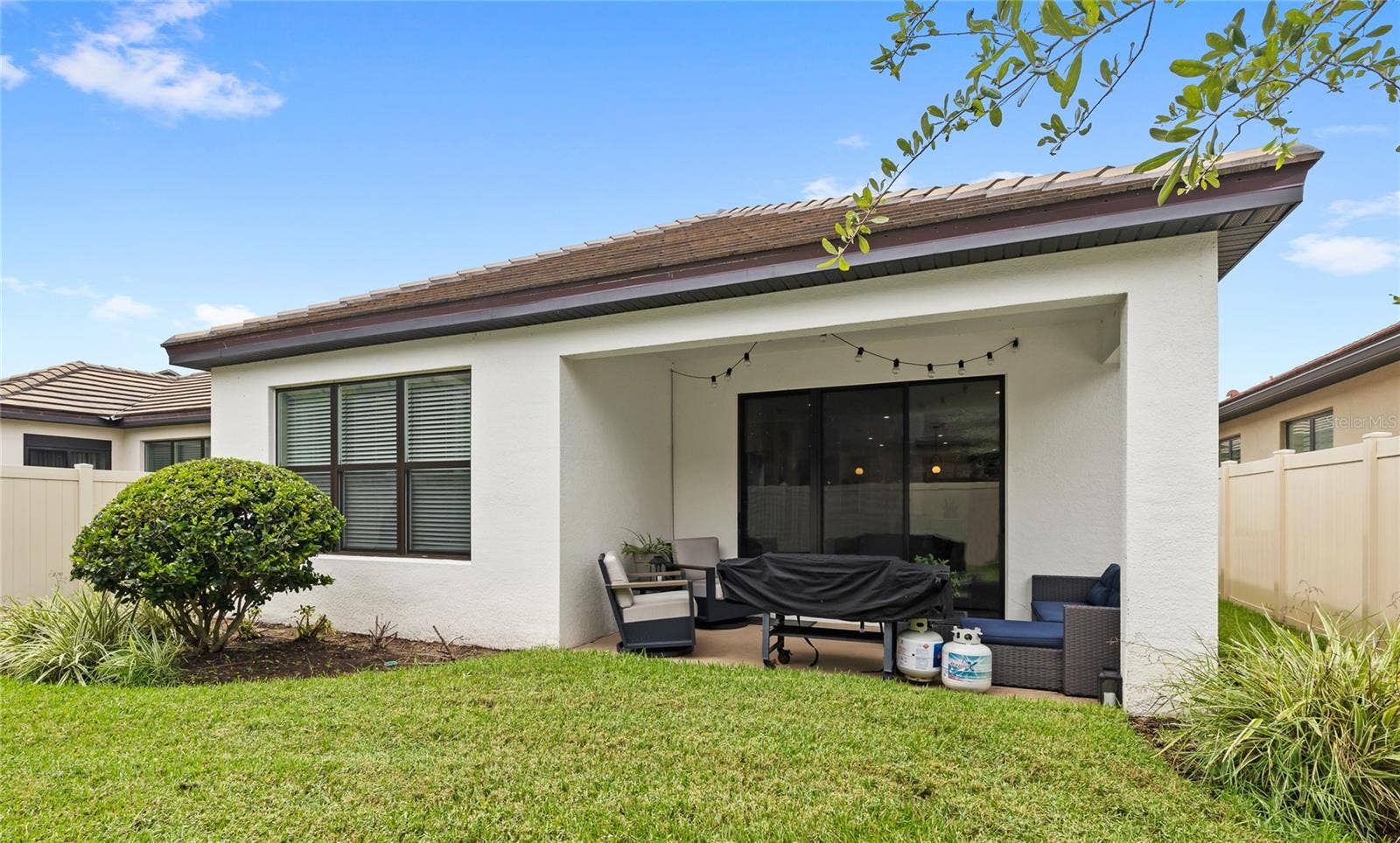 1122 WILDMEADOW RUN, Winter Park, FL 32792 Backyard + Lanai