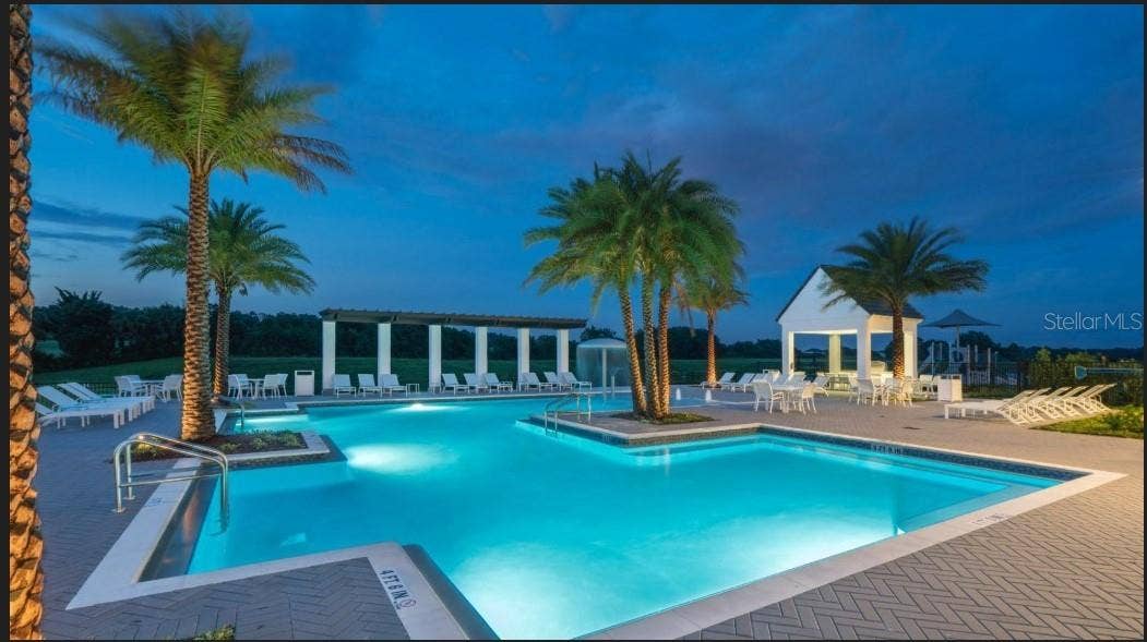 12800 SUNSET WALK DRIVE, Winter Garden, FL 34787 Clubhouse Pool