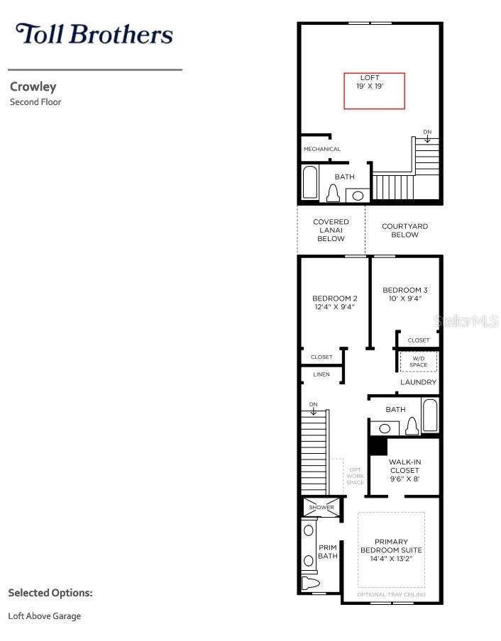 12800 SUNSET WALK DRIVE, Winter Garden, FL 34787 Second Floor