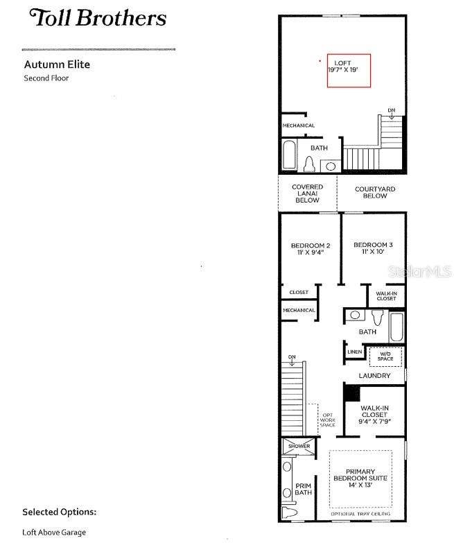 12776 SUNSET WALK DRIVE, Winter Garden, FL 34787 Second Floor
