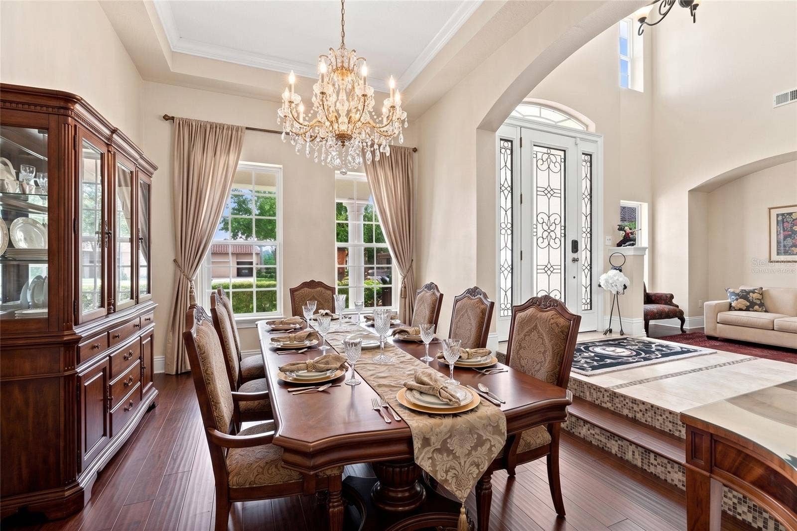 7301 WILD BLACKBERRY TRAIL, Winter Garden, FL 34787 VIRTUALLY STAGED formal dining room