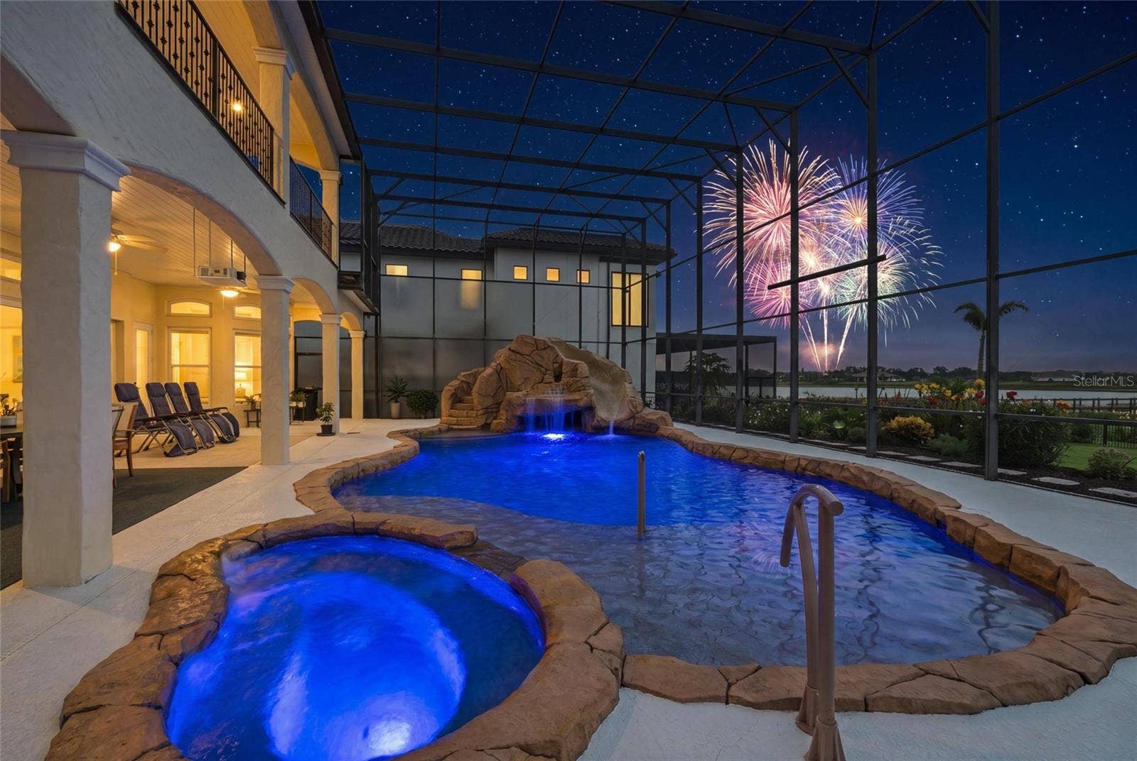 7301 WILD BLACKBERRY TRAIL, Winter Garden, FL 34787 Virtually recreated nightly fireworks