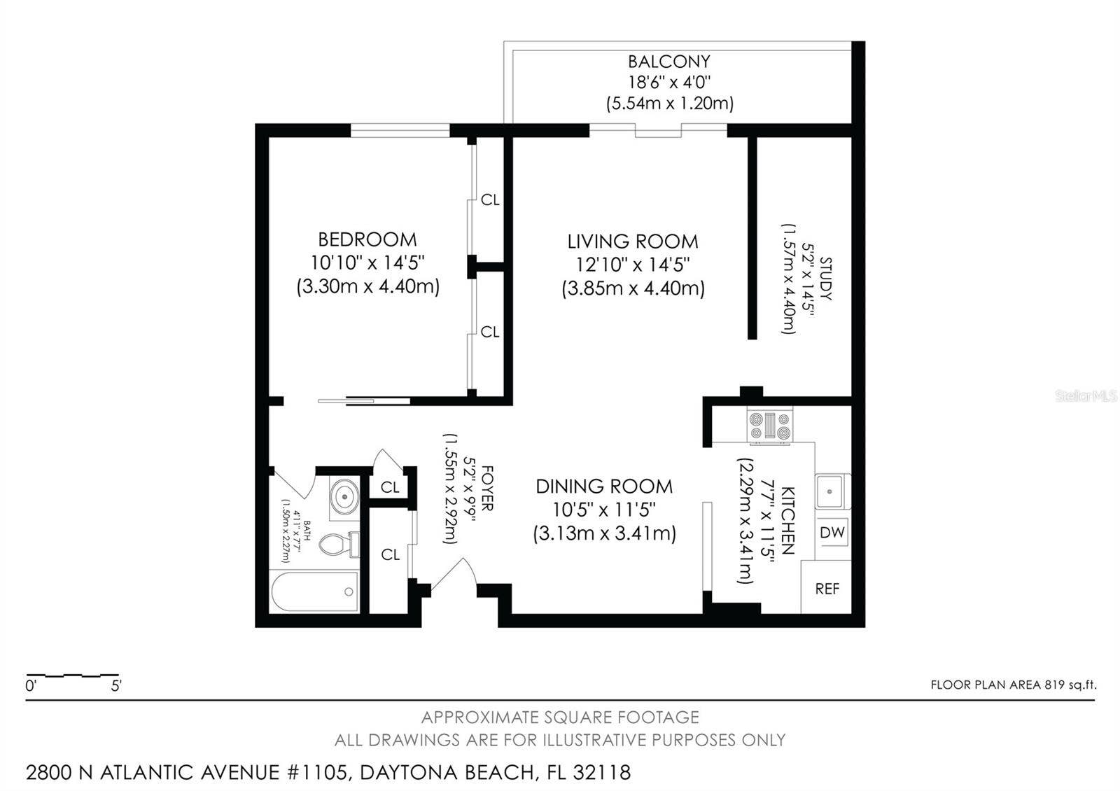 2800 N ATLANTIC AVENUE, #1105, Daytona Beach, FL 32118