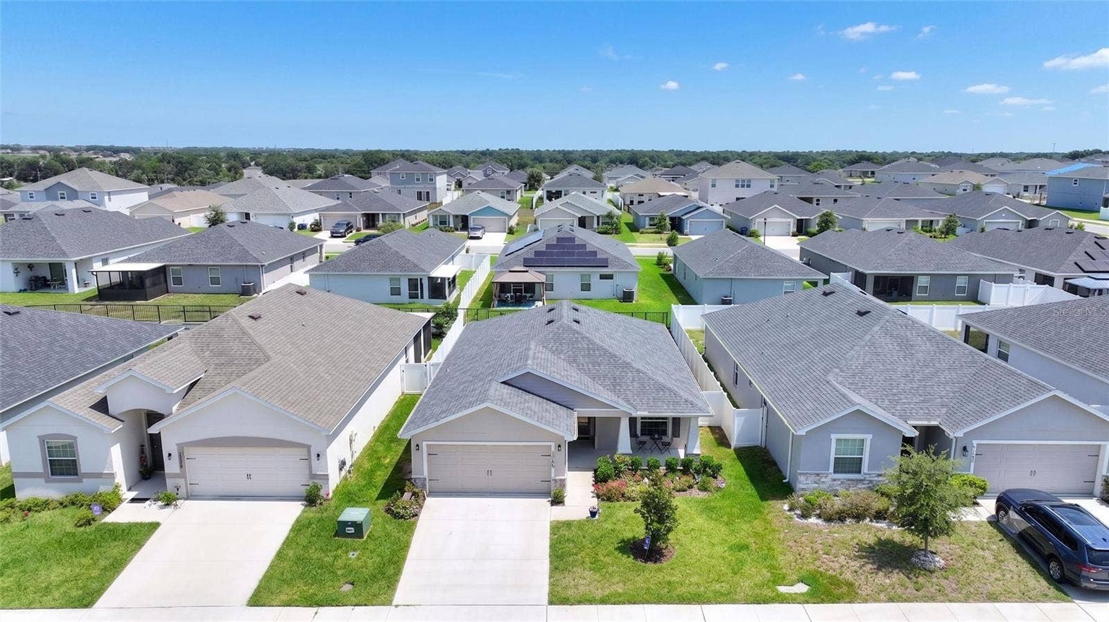 2295 SUNSET WAY, Davenport, FL 33837 Sky View Front