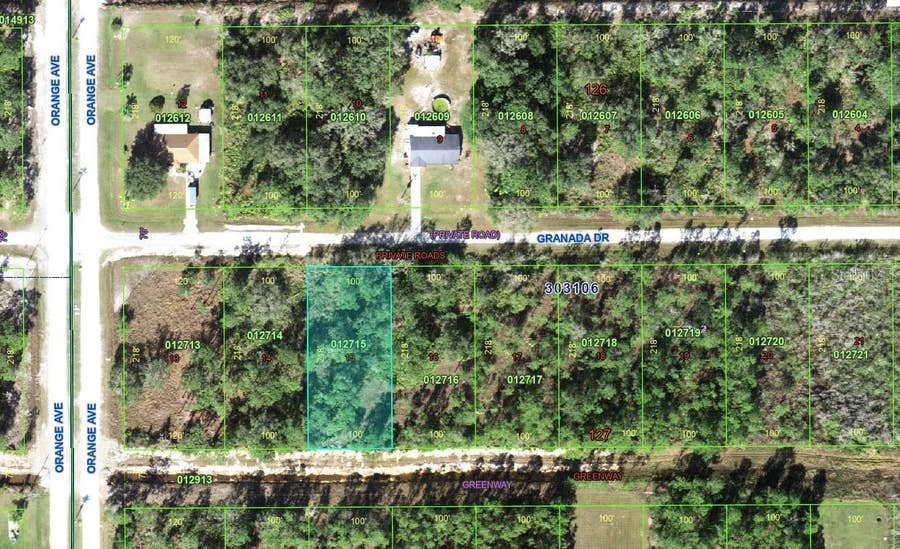 Property photo for 0 GRANADA DRIVE, Indian Lake Estates, FL