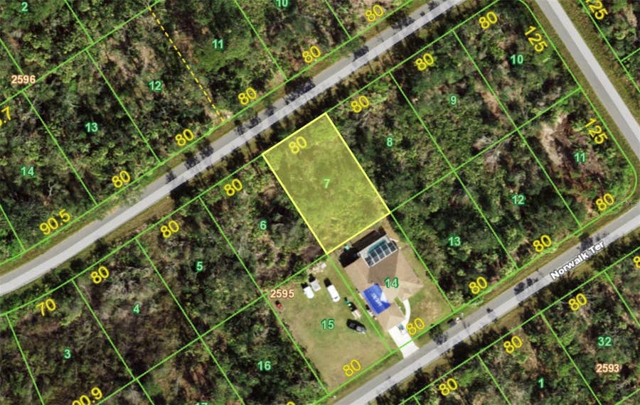 Property photo for 1542 RAMBLER TERRACE, Port Charlotte, FL