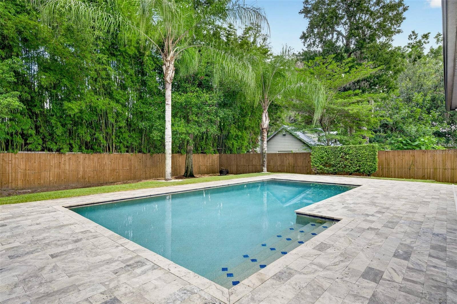 Fully-fenced backyard & saltwater pool