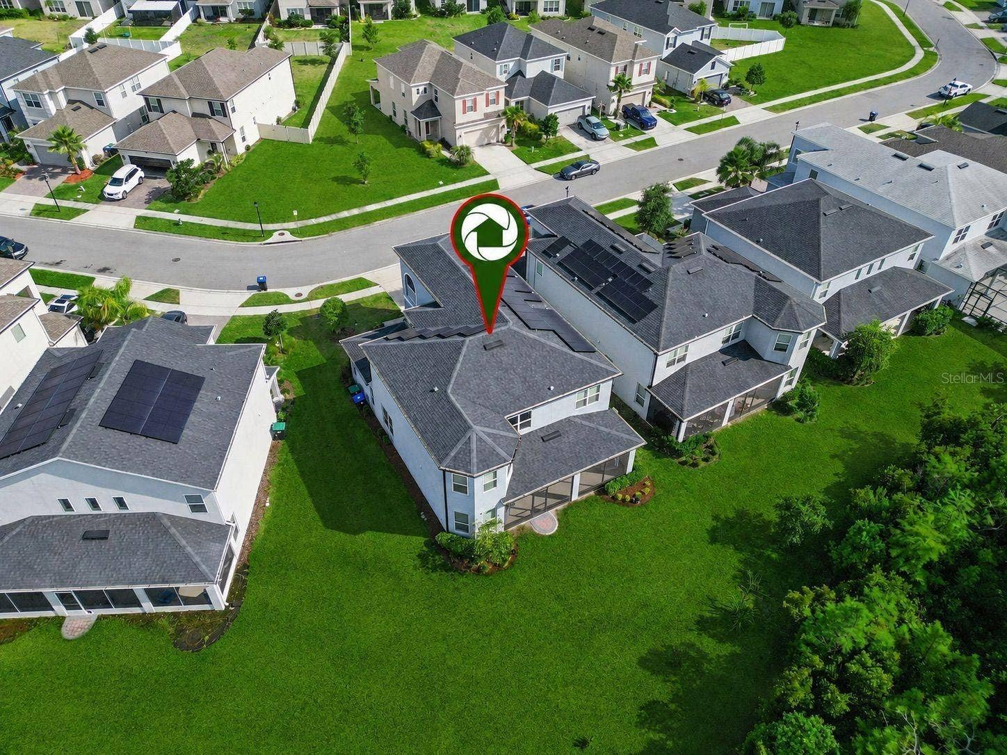 1168 PANDO LOOP, Orlando, FL 32824 Aerial, Backyard