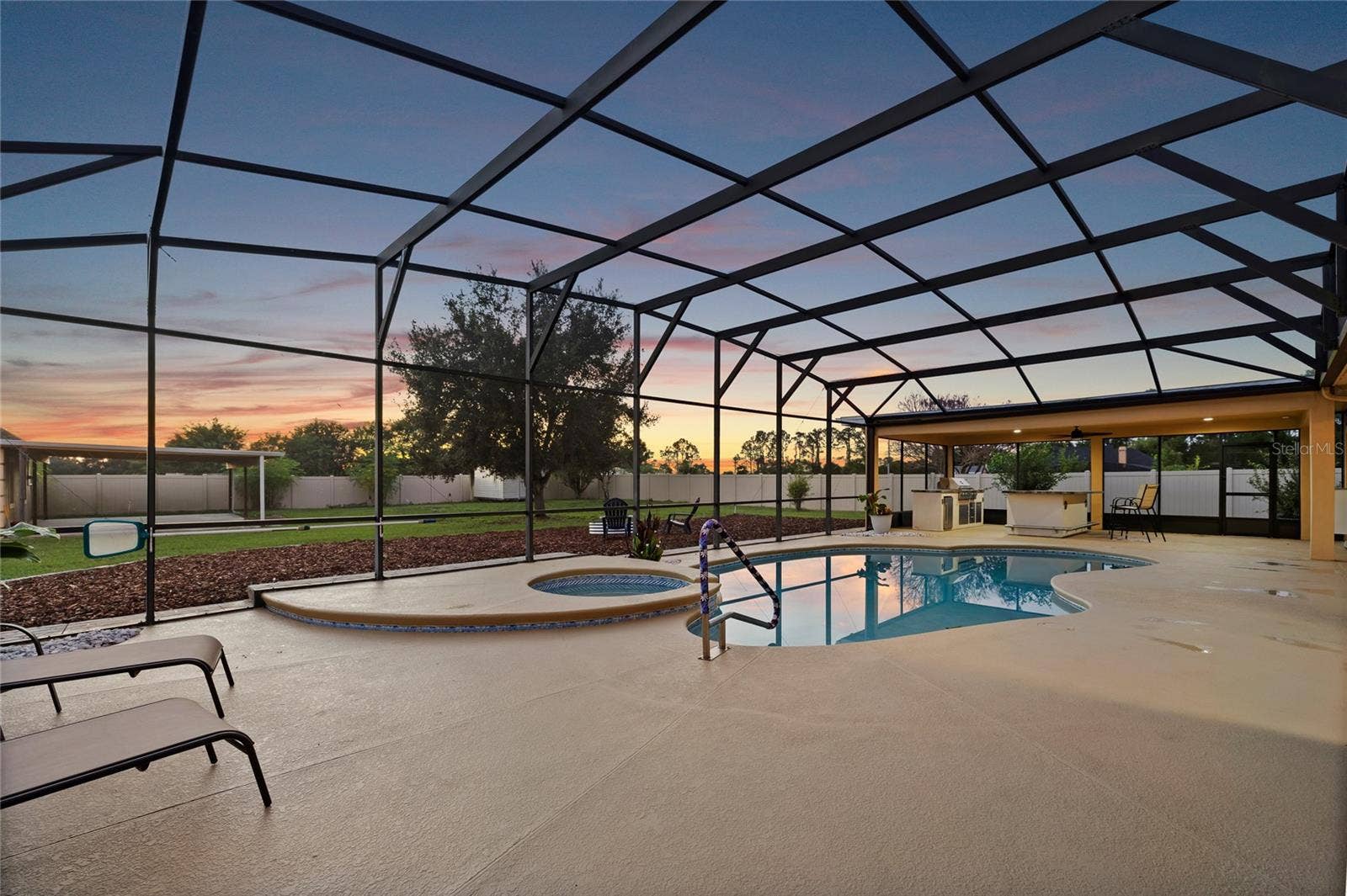 12901 PHILLIPS ROAD, Groveland, FL 34736 Real sunset photos
