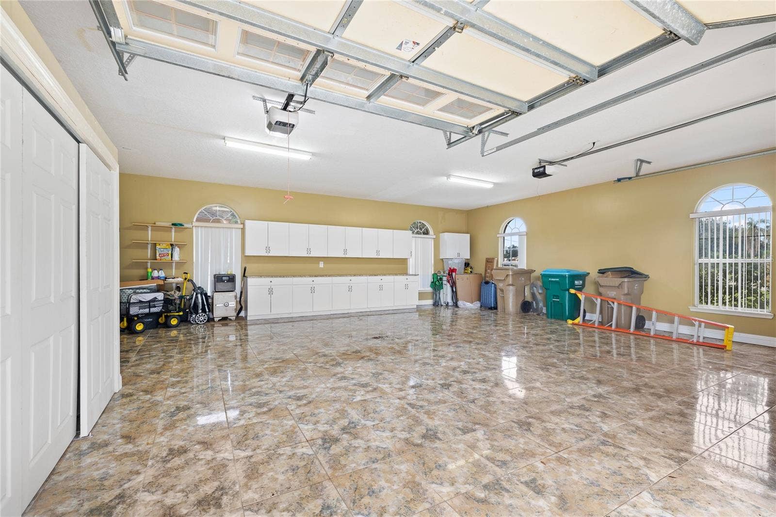 12901 PHILLIPS ROAD, Groveland, FL 34736 Interior of attached two car garage