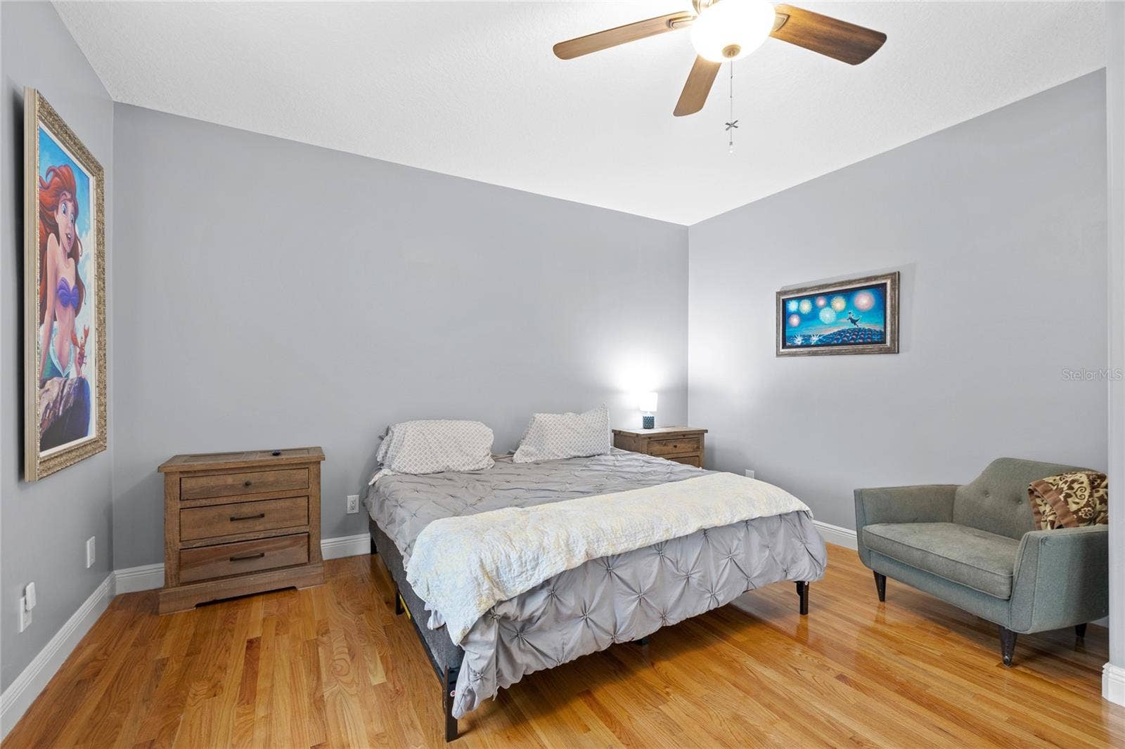 12901 PHILLIPS ROAD, Groveland, FL 34736 Upstairs bedroom number three with private bathroom en suite