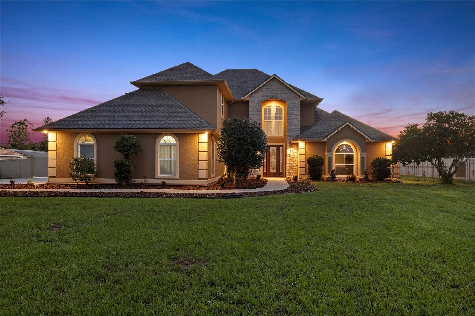 12901 PHILLIPS ROAD, Groveland, FL 34736 Real sunset photos