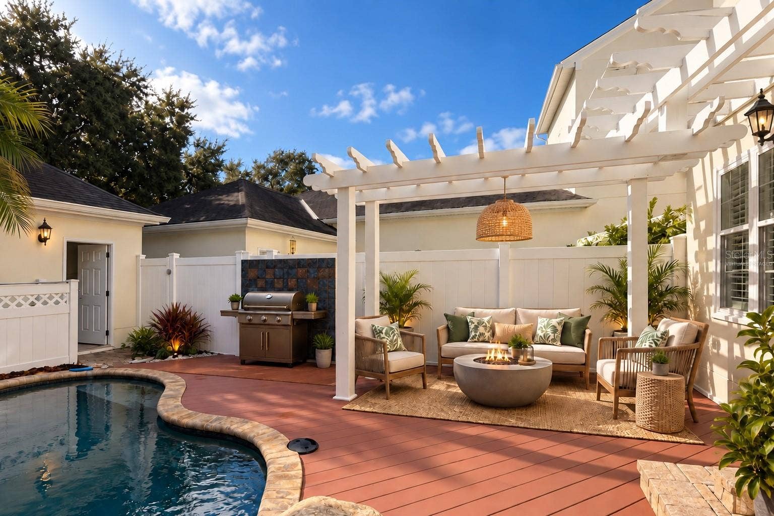 1208 CELEBRATION AVENUE, Celebration, FL 34747 Image virtually staged and enhanced with AI